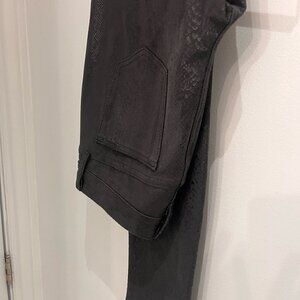 Joe’s Jeans Snake Print Leather Style. Size 30